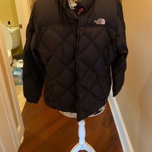 Black puffer jacket
